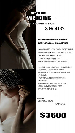 PHOTO & VIDEO package2023 8 H